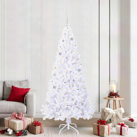 Árbol de Navidad artificial con 300 LED 210 cm PVC y Acero en Decoración Festiva y Estacional | Comprar online en Foru.es