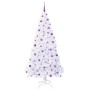 Árbol de Navidad artificial con 300 LED 210 cm PVC y Acero en Decoración Festiva y Estacional | Comprar online en Foru.es