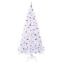 Árbol de Navidad artificial con 300 LED 240 cm PVC y Acero en Decoración Festiva y Estacional | Comprar online en Foru.es
