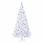 Árbol de Navidad artificial con 300 LED 240 cm PVC y Acero en Decoración Festiva y Estacional | Comprar online en Foru.es