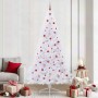 Árbol de Navidad artificial con 300 LED 240 cm PVC y Acero en Decoración Festiva y Estacional | Comprar online en Foru.es