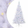 Árbol de Navidad artificial con 300 LED 240 cm PVC y Acero en Decoración Festiva y Estacional | Comprar online en Foru.es