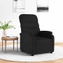 Sillón reclinable de tela negro en Sillones | Comprar online en Foru.es