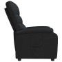 Sillón reclinable de tela negro en Sillones | Comprar online en Foru.es