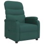 Sillón reclinable de tela verde oscuro en Sillones | Comprar online en Foru.es