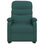 Sillón reclinable de tela verde oscuro en Sillones | Comprar online en Foru.es