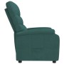 Sillón reclinable de tela verde oscuro en Sillones | Comprar online en Foru.es