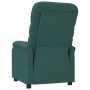 Sillón reclinable de tela verde oscuro en Sillones | Comprar online en Foru.es