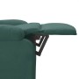 Sillón reclinable de tela verde oscuro en Sillones | Comprar online en Foru.es