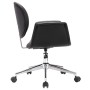 Silla de oficina giratoria de cuero sintético negro de vidaXL, Sillas de oficina - Ref: Foro24-3054824, Precio: 121,13 €, Des...