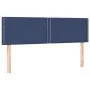 Box spring bed with blue fabric mattress 140x200 cm by vidaXL, Beds and slatted bases - Ref: Foro24-3130199, Price: 430,38 €,...