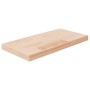 Tabla de estantería madera maciza roble sin tratar 40x20x2,5 cm en Estanterías | Comprar online en Foru.es