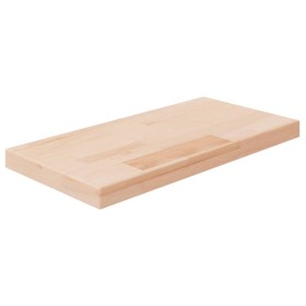 Tabla de estantería madera maciza roble sin tratar 40x20x2,5 cm en Estanterías | Comprar online en Foru.es