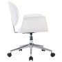 Silla de oficina giratoria de cuero sintético blanco de vidaXL, Sillas de oficina - Ref: Foro24-3054825, Precio: 154,92 €, De...