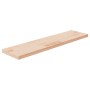 Tabla de estantería madera maciza roble sin tratar 80x20x2,5 cm en Estanterías | Comprar online en Foru.es