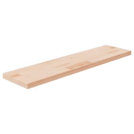 Tabla de estantería madera maciza roble sin tratar 80x20x2,5 cm en Estanterías | Comprar online en Foru.es