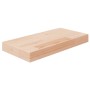 Tabla de estantería madera maciza roble sin tratar 40x20x4 cm en Estanterías | Comprar online en Foru.es