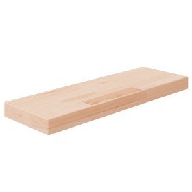 Tabla de estantería madera maciza roble sin tratar 60x20x4 cm en Estanterías | Comprar online en Foru.es