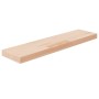 Tabla de estantería madera maciza roble sin tratar 80x20x4 cm en Estanterías | Comprar online en Foru.es