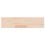 Tabla de estantería madera maciza roble sin tratar 80x20x4 cm en Estanterías | Comprar online en Foru.es