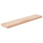 Tabla estantería madera maciza roble sin tratar 100x20x4 cm en Estanterías | Comprar online en Foru.es