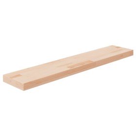 Tabla estantería madera maciza roble sin tratar 100x20x4 cm en Estanterías | Comprar online en Foru.es