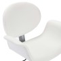 Silla de oficina giratoria de cuero sintético blanco de vidaXL, Sillas de oficina - Ref: Foro24-3054825, Precio: 154,92 €, De...
