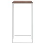 Mesa auxiliar de madera contrachapada blanco 40x30x59 cm en Mesas de centro | Comprar online en Foru.es