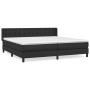 Cama box spring con colchón cuero sintético negro 200x200 cm de vidaXL, Camas y somieres - Ref: Foro24-3130799, Precio: 565,5...