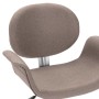 Silla de oficina giratoria de tela gris taupe de vidaXL, Sillas de oficina - Ref: Foro24-3054829, Precio: 152,54 €, Descuento: %
