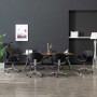 Sillas de comedor giratorias 6 unidades cuero sintético negro de vidaXL, Sillas de comedor - Ref: Foro24-3054856, Precio: 733...