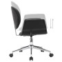 Sillas de comedor giratorias 6 unidades cuero sintético negro de vidaXL, Sillas de comedor - Ref: Foro24-3054856, Precio: 733...
