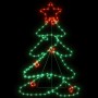Figura de árbol de Navidad con 144 LED 88x56 cm en Decoración Festiva y Estacional | Comprar online en Foru.es