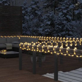 Tira de luces con 240 LED blanco cálido PVC 10 m en Decoración Festiva y Estacional | Comprar online en Foru.es