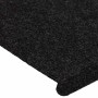 Alfombrilla autoadhesiva de escalera 15 uds negro 65x24,5x3,5cm en Hogar | Comprar online en Foru.es