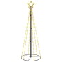 Árbol de Navidad cónico 108 LED blanco cálido 70x180 cm en Decoración Festiva y Estacional | Comprar online en Foru.es