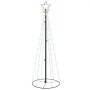 Árbol de Navidad cónico 108 LED blanco frío 70x180 cm en Decoración Festiva y Estacional | Comprar online en Foru.es