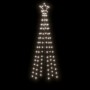 Árbol de Navidad cónico 108 LED blanco frío 70x180 cm en Decoración Festiva y Estacional | Comprar online en Foru.es