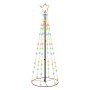 Árbol de Navidad cónico 108 LED de colores 70x180 cm en Decoración Festiva y Estacional | Comprar online en Foru.es