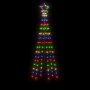 Árbol de Navidad cónico 108 LED de colores 70x180 cm en Decoración Festiva y Estacional | Comprar online en Foru.es