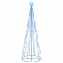 Árbol de Navidad cónico 310 LED azul 100x300 cm en Decoración Festiva y Estacional | Comprar online en Foru.es