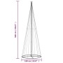 Árbol de Navidad cónico 732 LED blanco cálido 160x500 cm en Decoración Festiva y Estacional | Comprar online en Foru.es