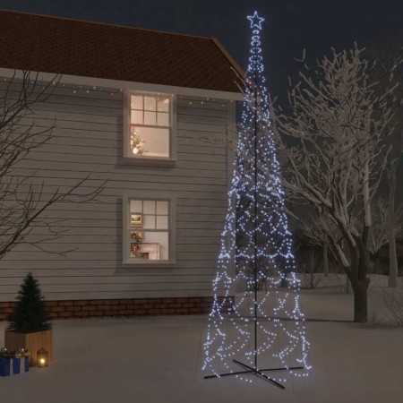 Árbol de Navidad cónico 3000 LED blanco frío 230x800 cm en Decoración Festiva y Estacional | Comprar online en Foru.es