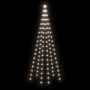 Árbol de Navidad en asta de bandera 108 LED blanco frío 180cm en Decoración Festiva y Estacional | Comprar online en Foru.es
