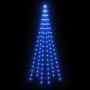 Árbol de Navidad en asta de bandera 108 LED azul 180 cm en Decoración Festiva y Estacional | Comprar online en Foru.es