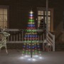 Árbol de Navidad en asta de bandera 108 LED de colores 180 cm en Decoración Festiva y Estacional | Comprar online en Foru.es