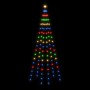 Árbol de Navidad en asta de bandera 108 LED de colores 180 cm en Decoración Festiva y Estacional | Comprar online en Foru.es