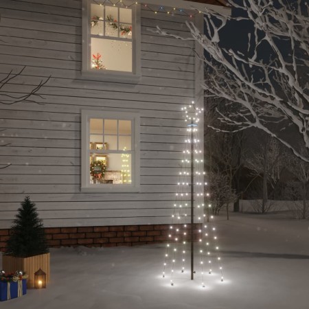 Árbol de Navidad con pincho 108 LED blanco frío 180 cm en Decoración Festiva y Estacional | Comprar online en Foru.es