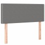 Cama box spring con colchón tela gris oscuro 90x200 cm de vidaXL, Camas y somieres - Ref: Foro24-3129602, Precio: 304,04 €, D...
