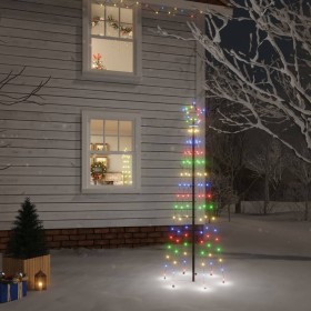 Árbol de Navidad con pincho 108 LED de colores 180 cm en Decoración Festiva y Estacional | Comprar online en Foru.es
